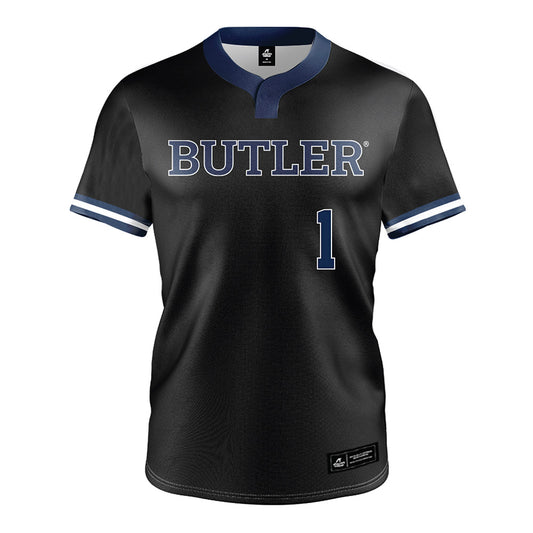 Butler - NCAA Softball : Kayla Preiss - Black Jersey-0