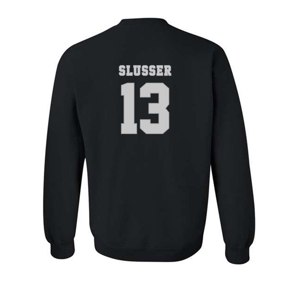 BU - NCAA Women's Volleyball : Carly Slusser - Replica Shersey Crewneck Sweatshirt-1