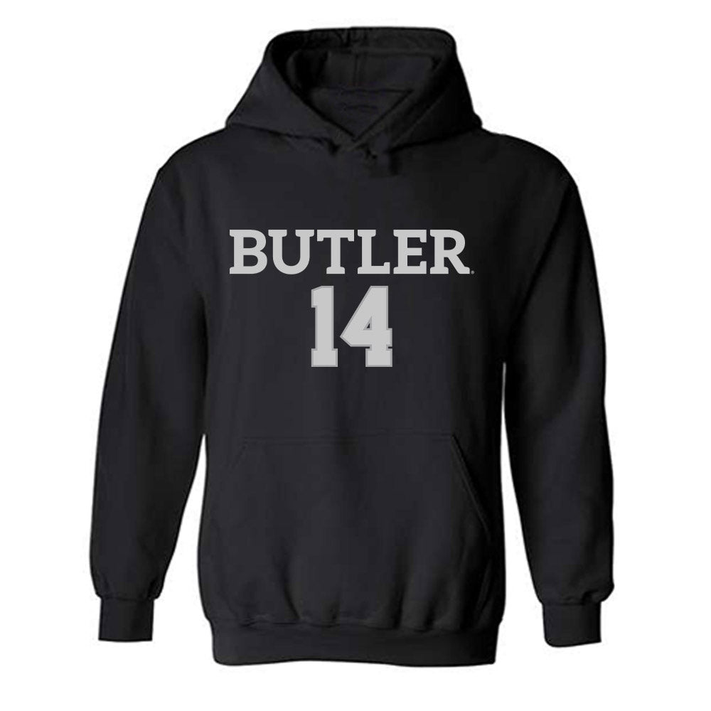 BU - NCAA Women's Volleyball : Grace Boggess - Replica Shersey Hooded Sweatshirt