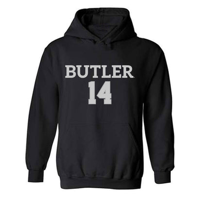 BU - NCAA Women's Volleyball : Grace Boggess - Replica Shersey Hooded Sweatshirt