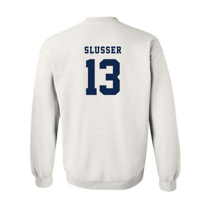 BU - NCAA Women's Volleyball : Carly Slusser - Replica Shersey Crewneck Sweatshirt-1