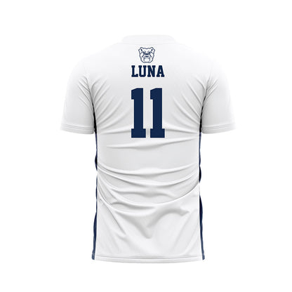 BU - NCAA Men's Soccer : Jose Luna - White Soccer Jersey