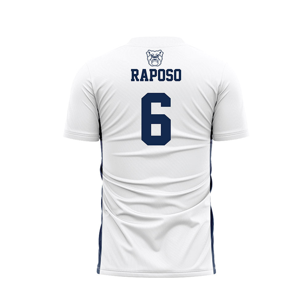 Butler - NCAA Men's Soccer : Bernardo Raposo - White Soccer Jersey-1