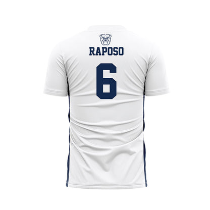 Butler - NCAA Men's Soccer : Bernardo Raposo - White Soccer Jersey-1