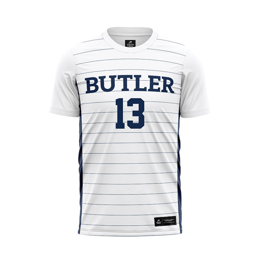BU - NCAA Men's Soccer : Aiden Benitez - White Soccer Jersey-0