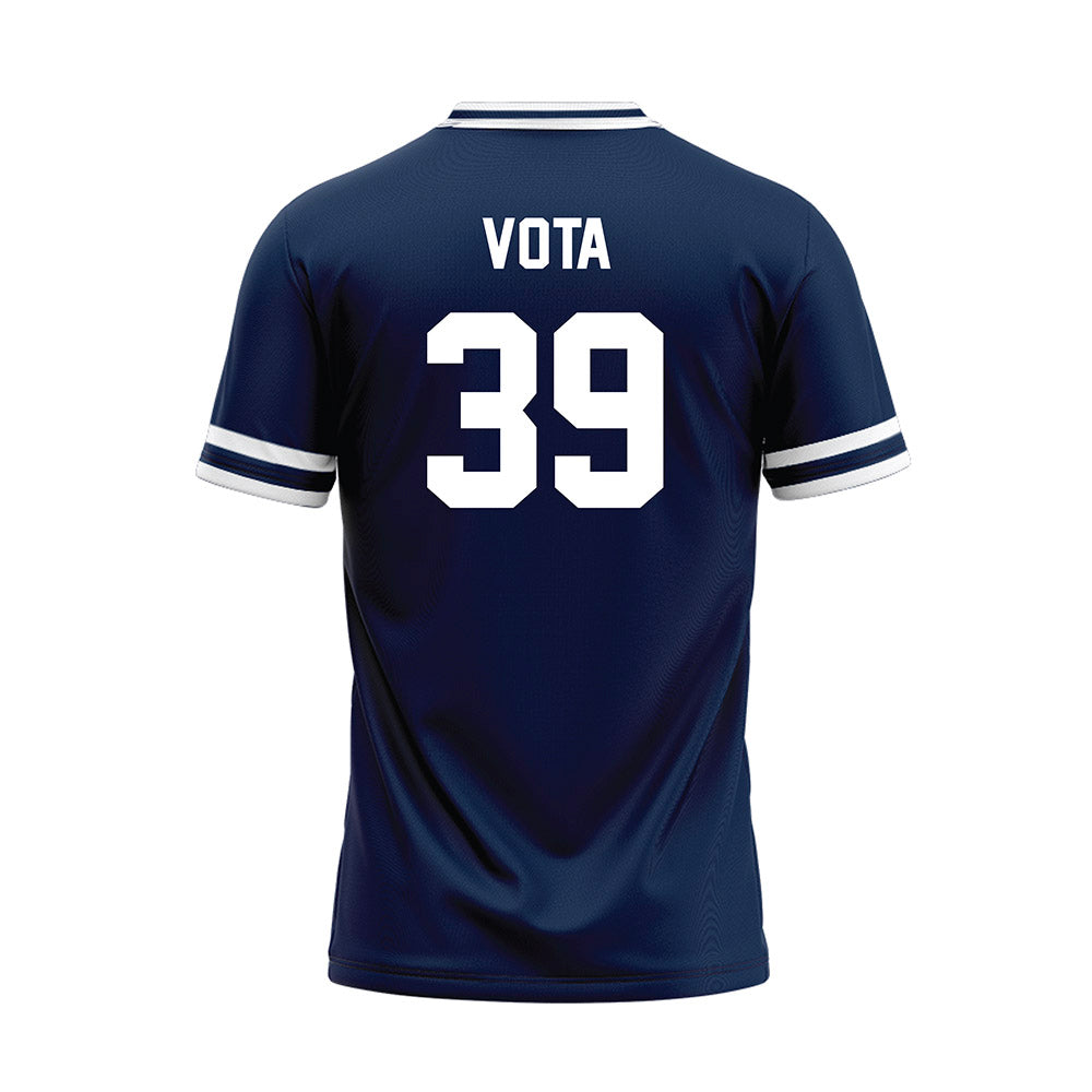 BU - NCAA Baseball : Gage Vota - Navy Baseball Jersey-1