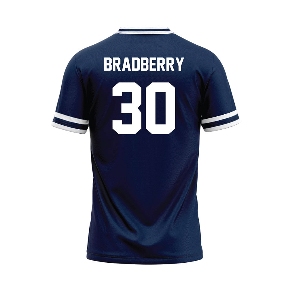 Butler - NCAA Baseball : Grayson Bradberry - Navy Baseball Jersey-1