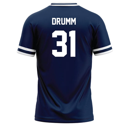 BU - NCAA Baseball : Ryan Drumm - Navy Baseball Jersey