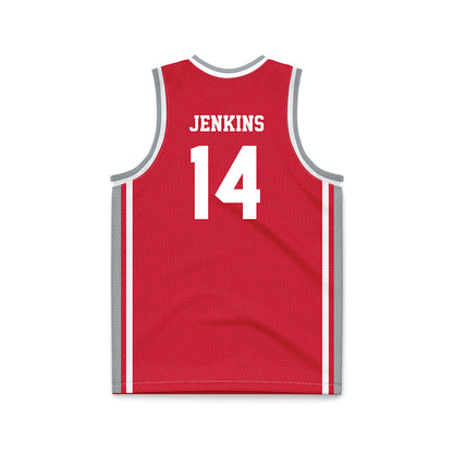 Fairfield - NCAA Men's Basketball : Kyle Jenkins - Red Basketball Jersey