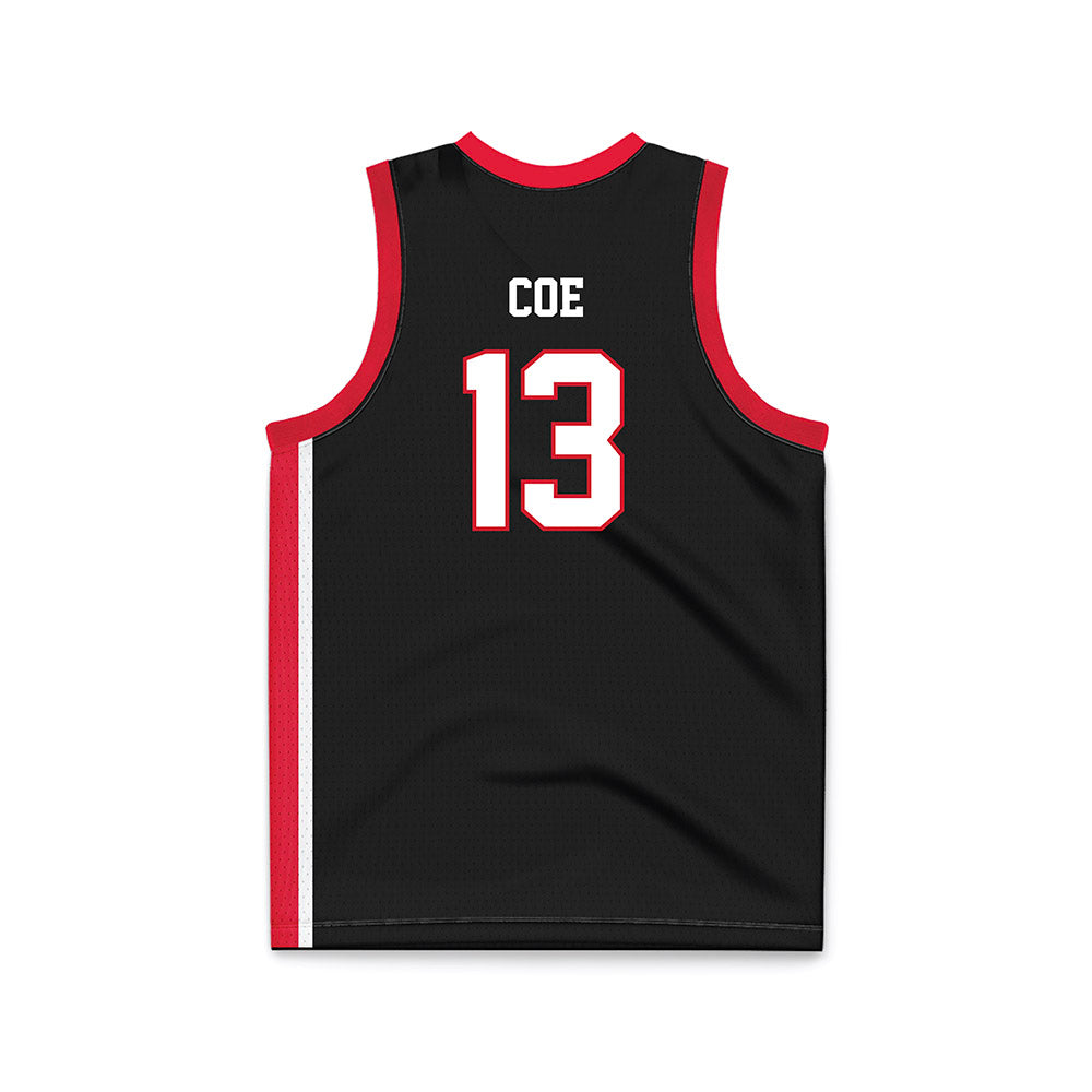 Fairfield - NCAA Women's Basketball : Cyanne Coe - Black Basketball Jersey