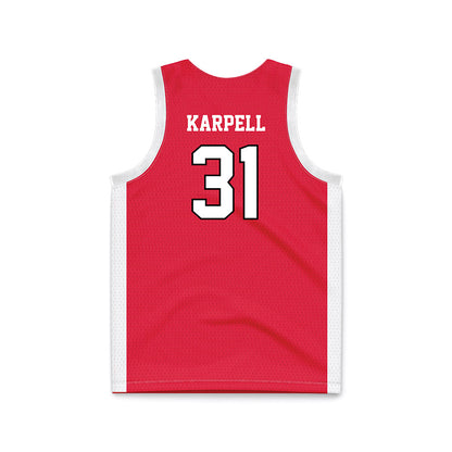 Fairfield - NCAA Women's Basketball : Julia Karpell - Red Basketball Jersey