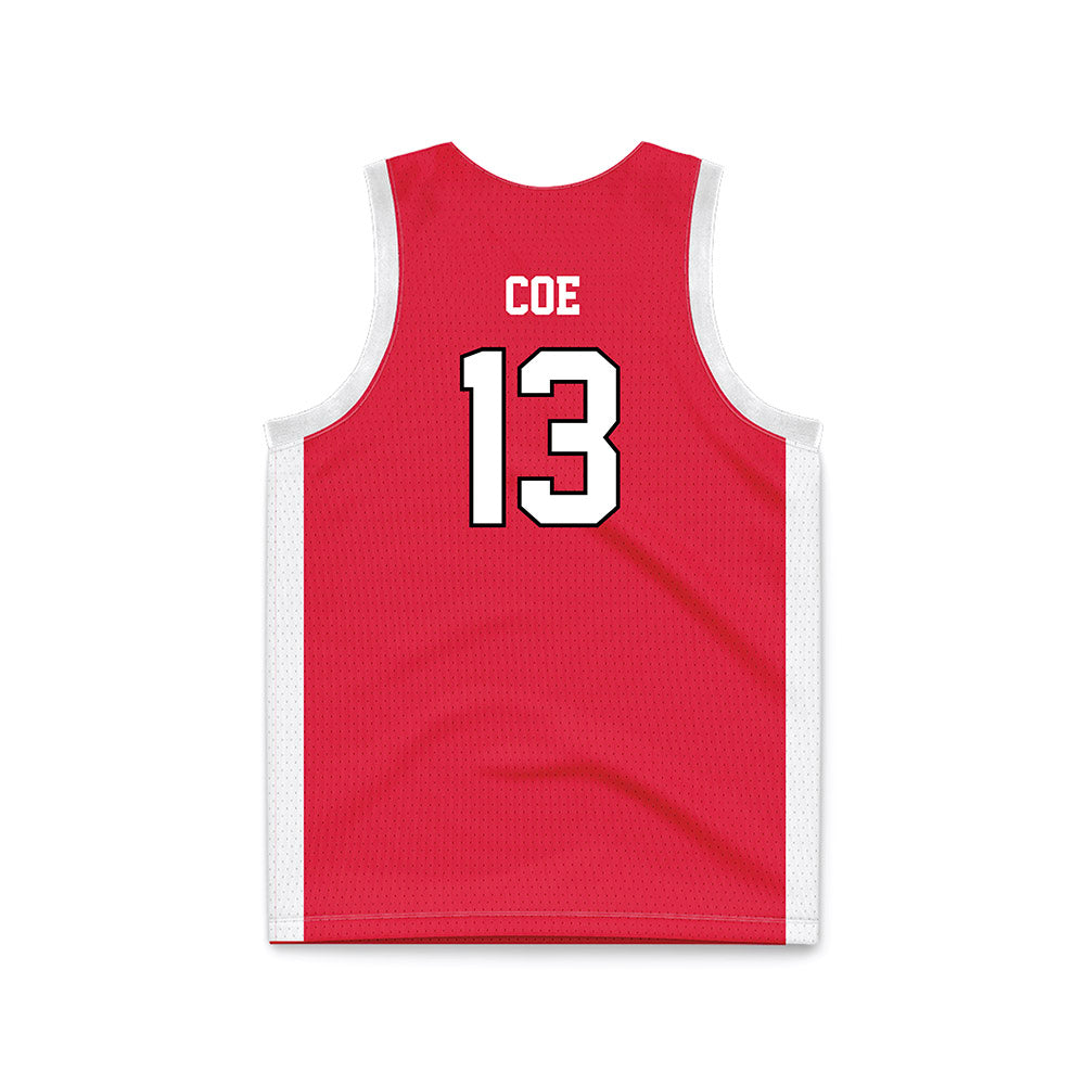 Fairfield - NCAA Women's Basketball : Cyanne Coe - Red Basketball Jersey