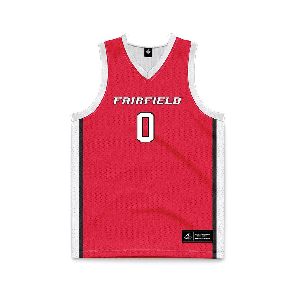 Fairfield - NCAA Women's Basketball : Jillian Huerter - Red Basketball Jersey