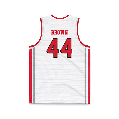 Fairfield - NCAA Women's Basketball : Raiana Brown - White Basketball Jersey