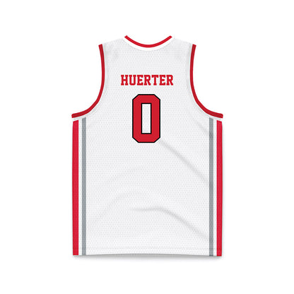 Fairfield - NCAA Women's Basketball : Jillian Huerter - White Basketball Jersey