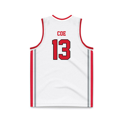 Fairfield - NCAA Women's Basketball : Cyanne Coe - White Basketball Jersey