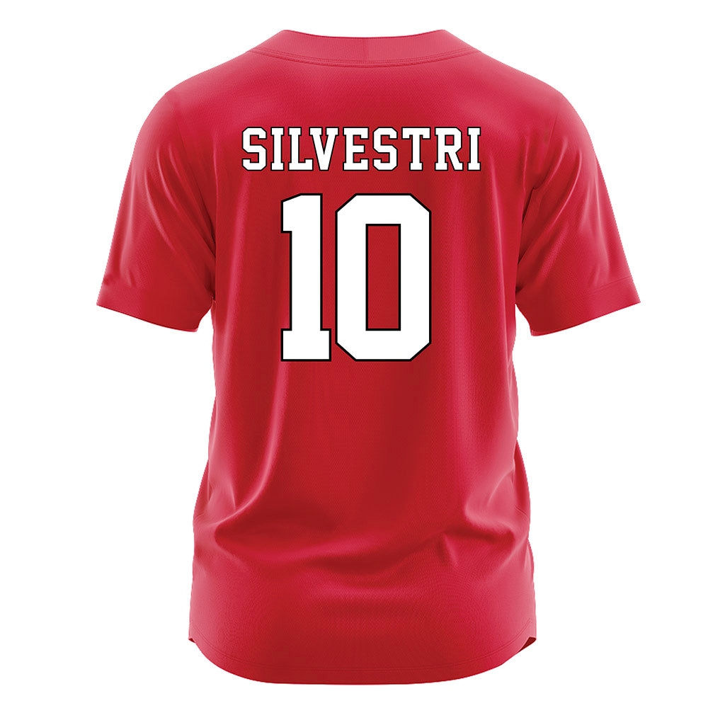 Fairfield - NCAA Softball : Danica Silvestri - Baseball Jersey Red