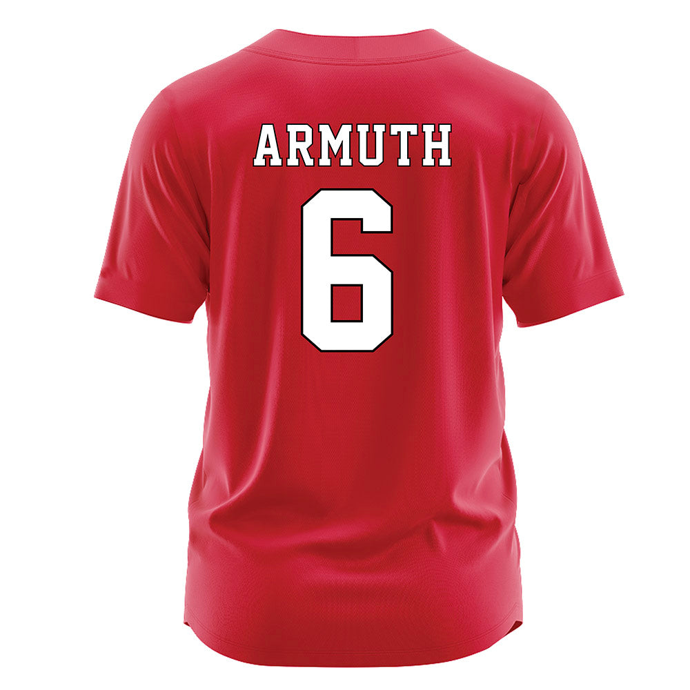 Fairfield - NCAA Softball : Ava Armuth - Red Jersey