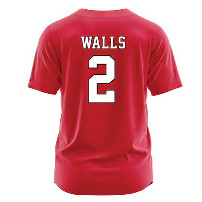 Fairfield - NCAA Softball : Caroline Walls - Red Jersey-1