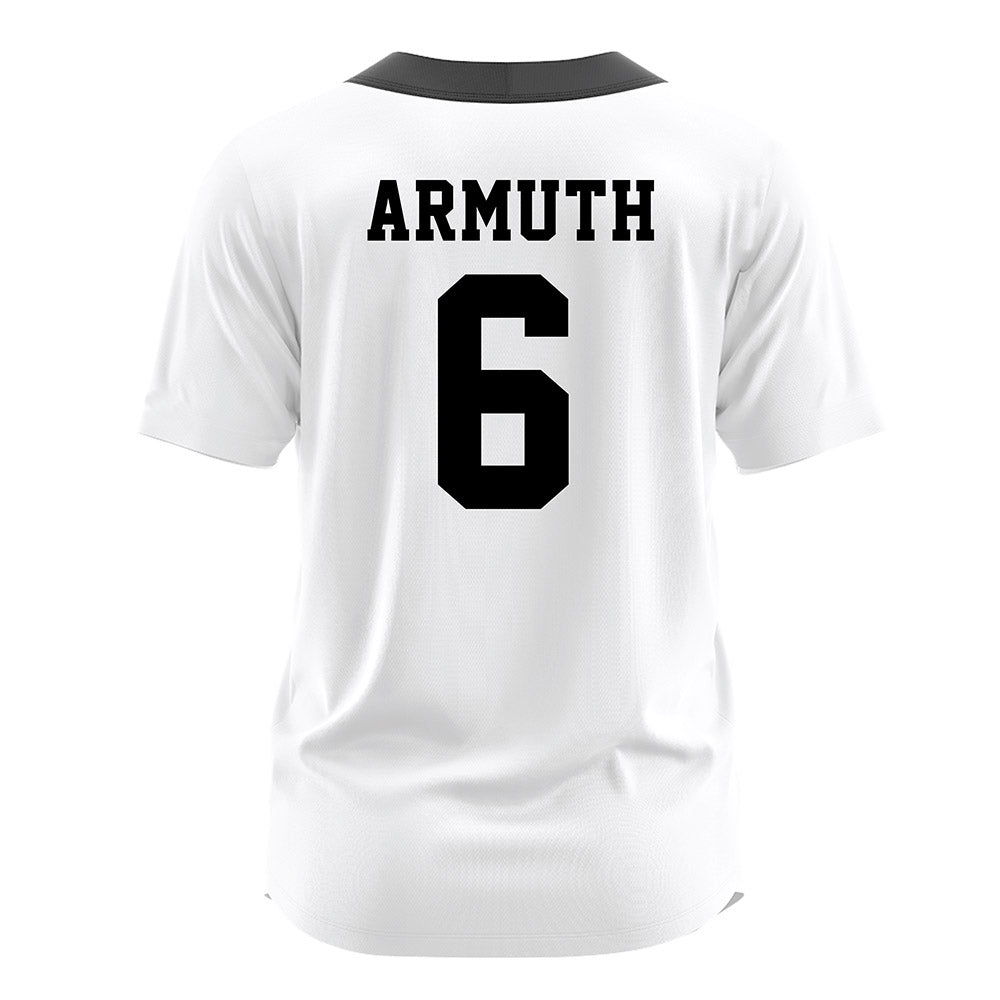 Fairfield - NCAA Softball : Ava Armuth - White Jersey