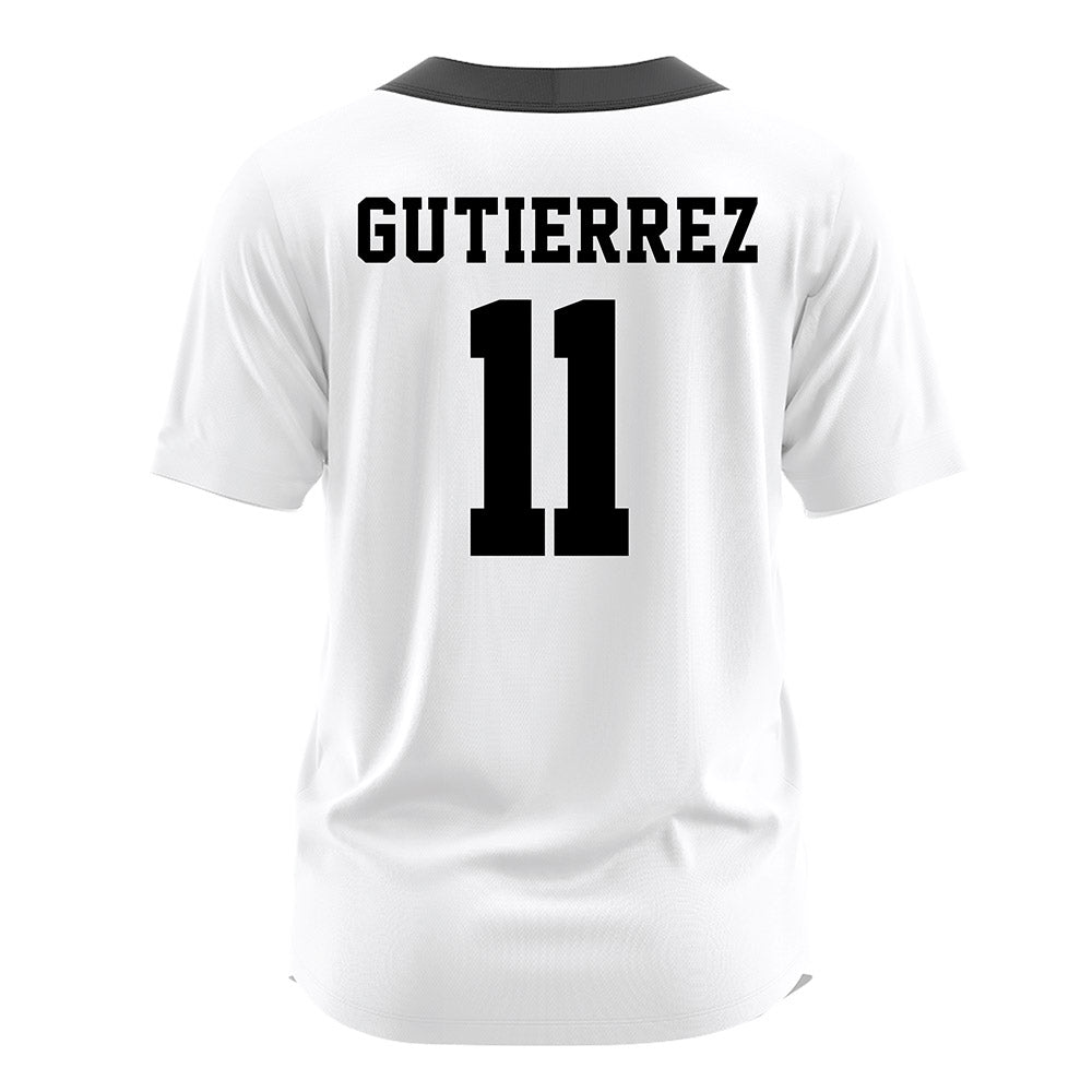 Fairfield - NCAA Softball : Martina Gutierrez - White Jersey-1