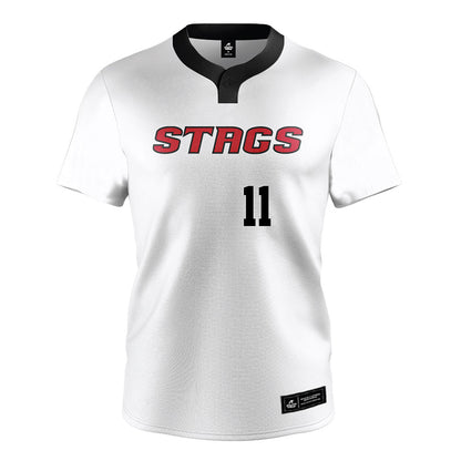 Fairfield - NCAA Softball : Martina Gutierrez - White Jersey-0