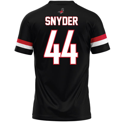 Fairfield - NCAA Men's Lacrosse : Will Snyder - Black Lacrosse Jersey