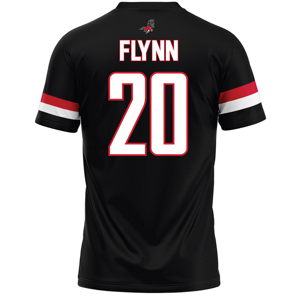 Fairfield - NCAA Men's Lacrosse : John Flynn - Black Lacrosse Jersey