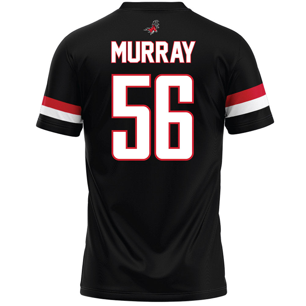 Fairfield - NCAA Men's Lacrosse : Maximilian Murray - Black Lacrosse Jersey-1