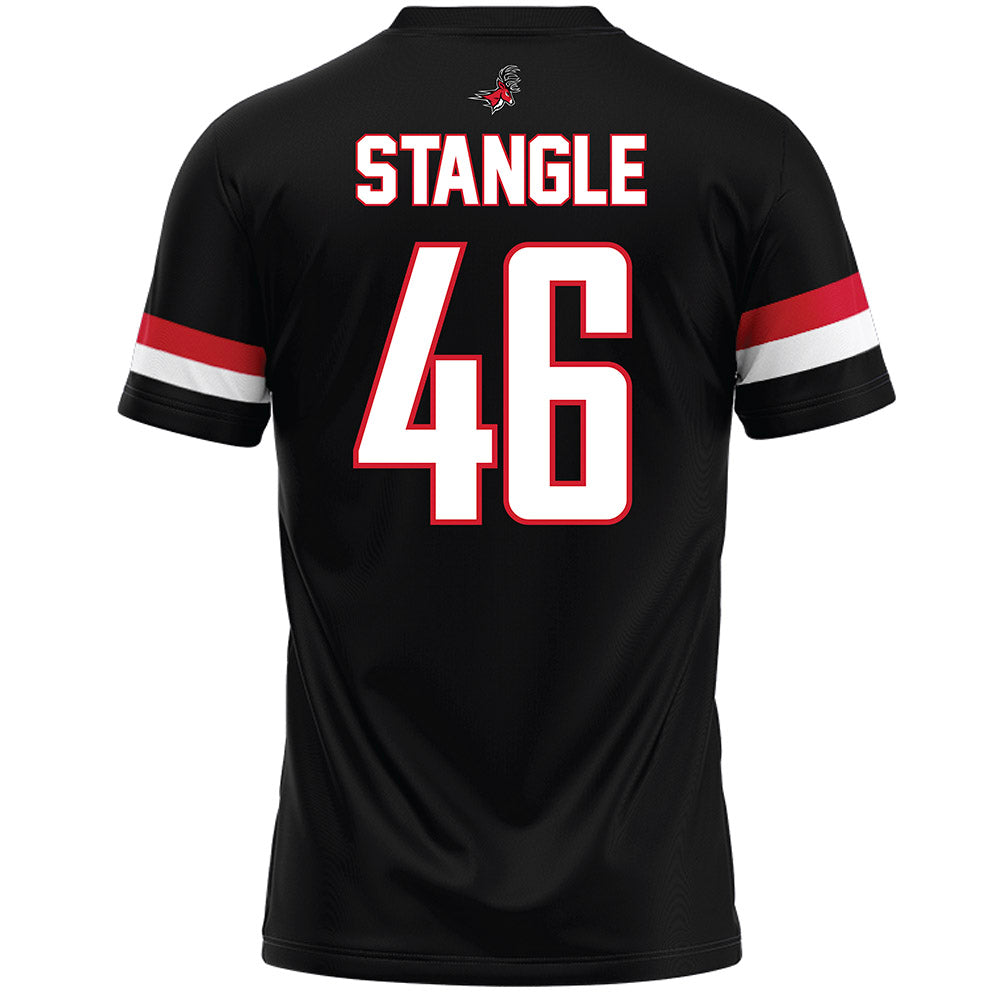 Fairfield - NCAA Men's Lacrosse : Brady Stangle - Black Lacrosse Jersey-1