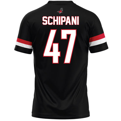 Fairfield - NCAA Men's Lacrosse : Ronan Schipani - Black Lacrosse Jersey