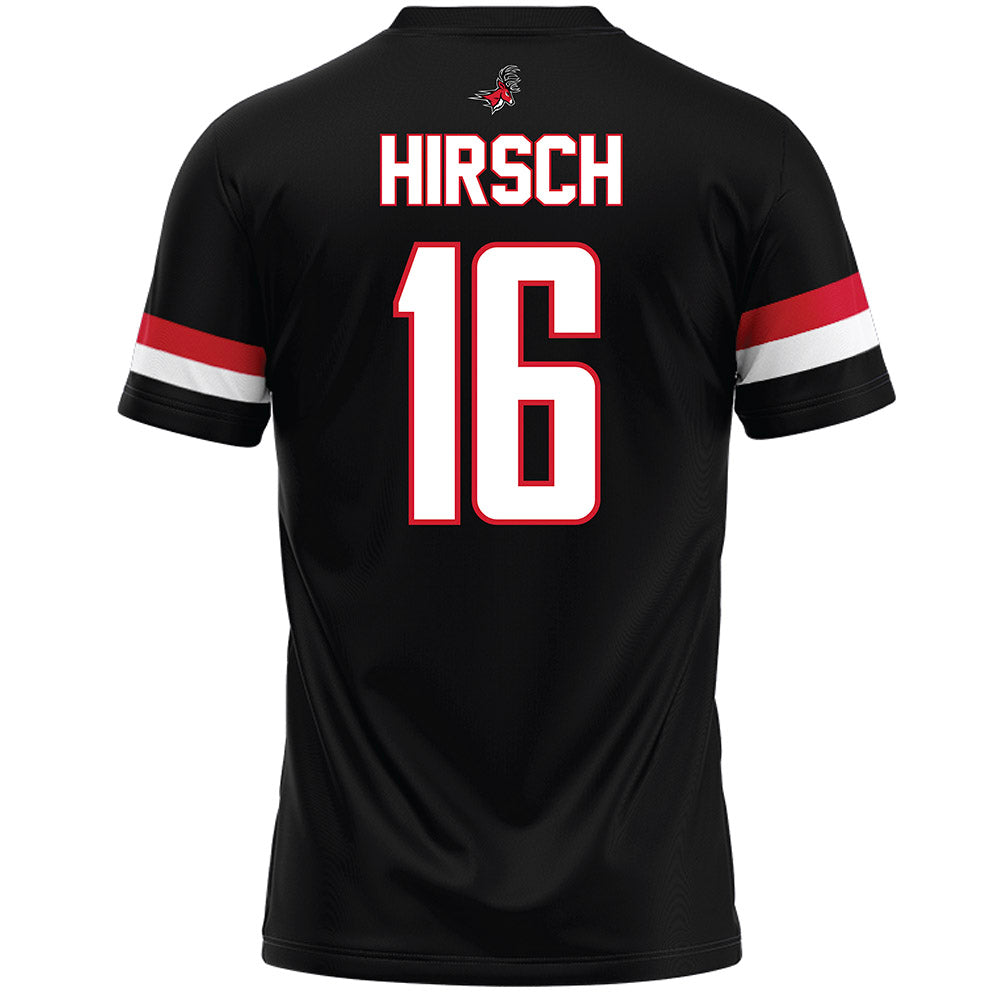 Fairfield - NCAA Men's Lacrosse : Owen Hirsch - Black Lacrosse Jersey-1