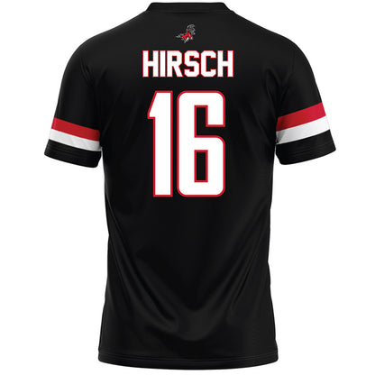 Fairfield - NCAA Men's Lacrosse : Owen Hirsch - Black Lacrosse Jersey-1