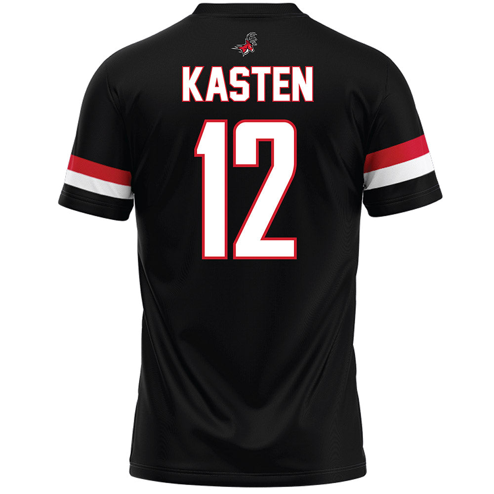 Fairfield - NCAA Men's Lacrosse : Andrew Kasten - Black Lacrosse Jersey