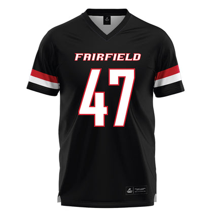 Fairfield - NCAA Men's Lacrosse : Ronan Schipani - Black Lacrosse Jersey