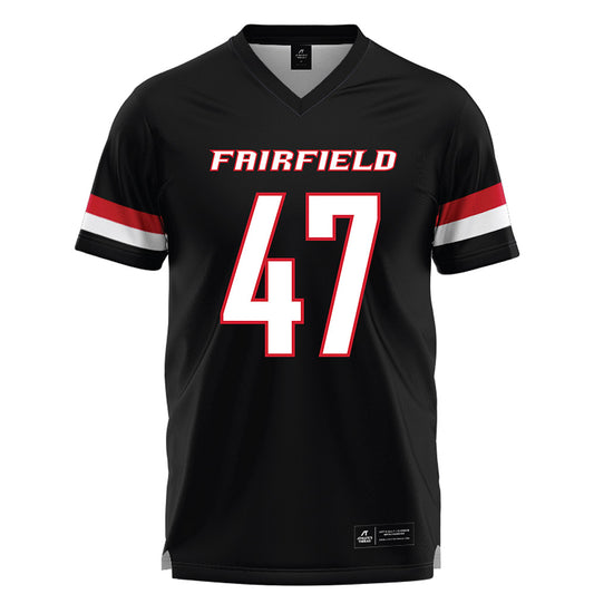 Fairfield - NCAA Men's Lacrosse : Ronan Schipani - Black Lacrosse Jersey