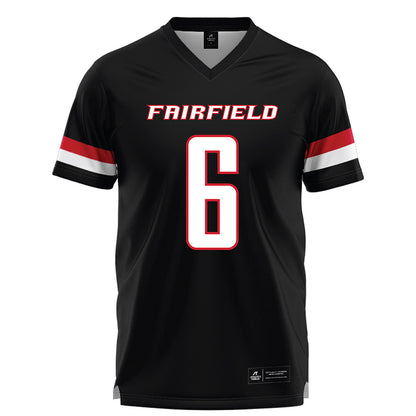 Fairfield - NCAA Men's Lacrosse : Brendan Gallagher - Black Lacrosse Jersey-0