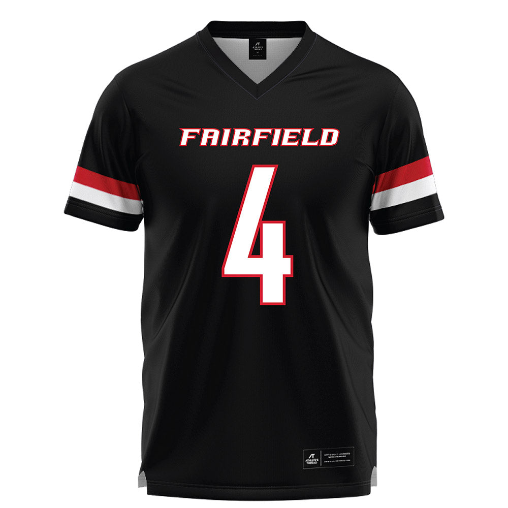 Fairfield - NCAA Men's Lacrosse : Colin Kenney - Black Lacrosse Jersey