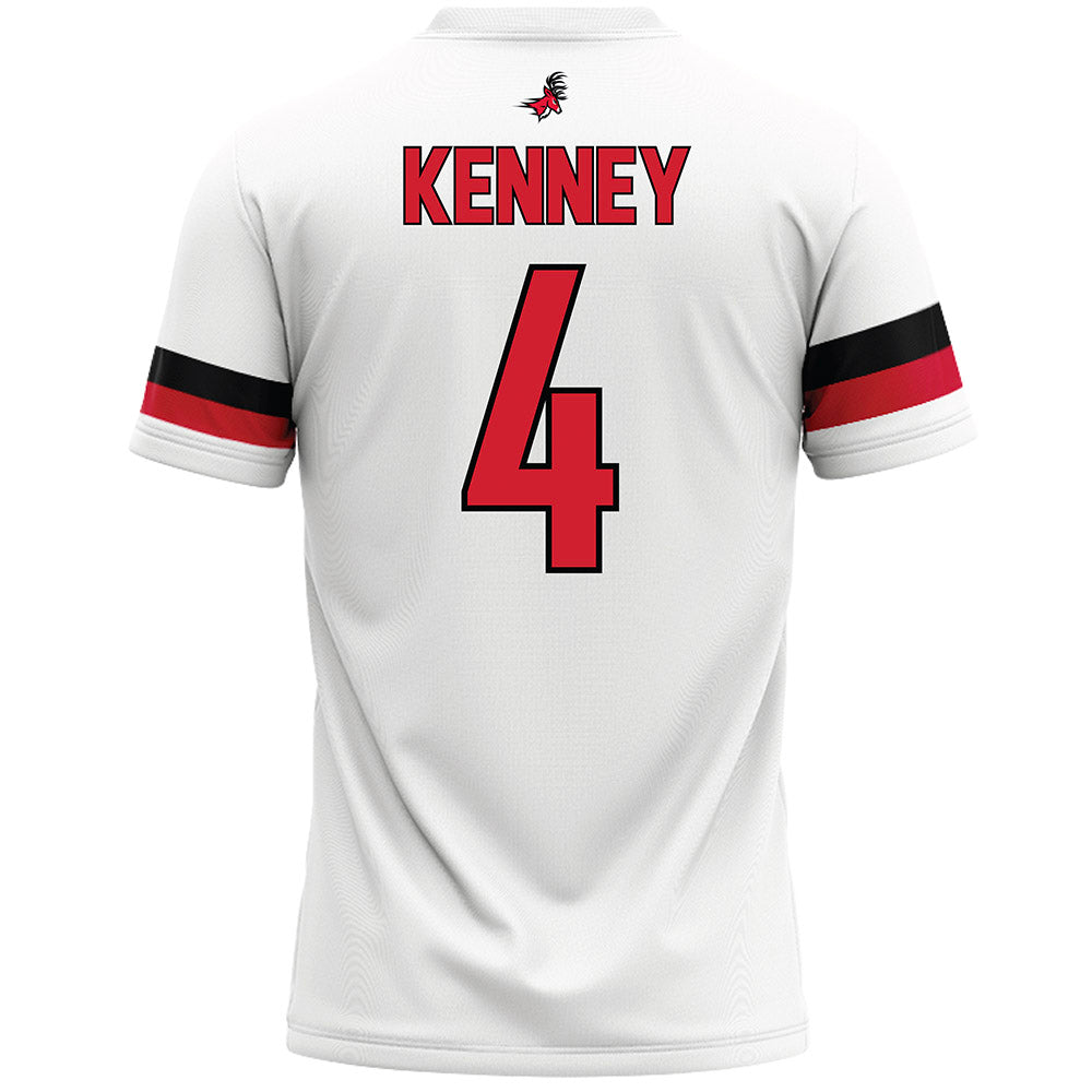 Fairfield - NCAA Men's Lacrosse : Colin Kenney - White Lacrosse Jersey