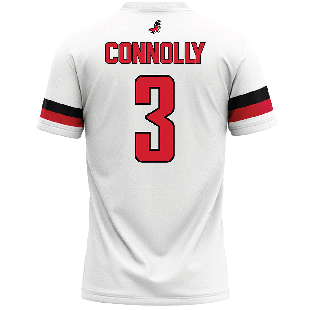 Fairfield - NCAA Men's Lacrosse : Thomas Connolly - White Lacrosse Jersey-1