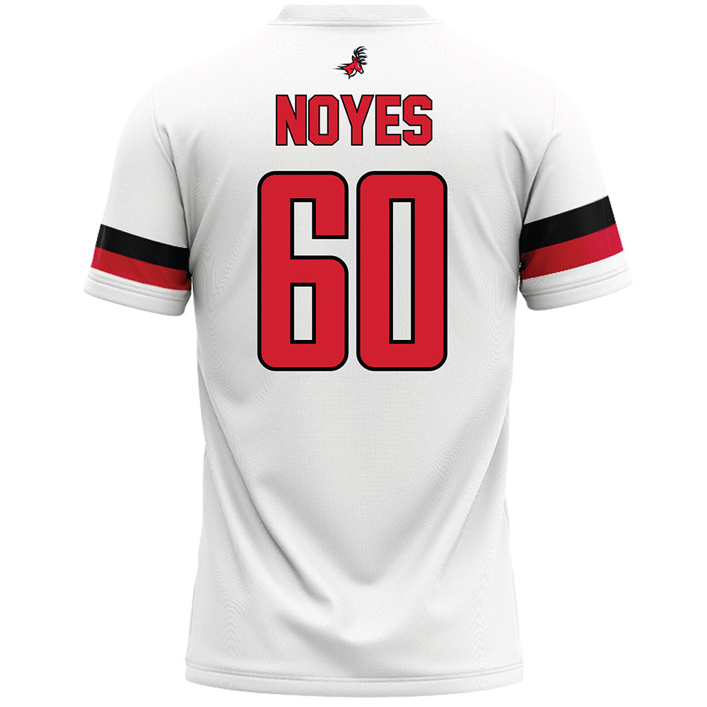 Fairfield - NCAA Men's Lacrosse : Chase Noyes - White Lacrosse Jersey-1