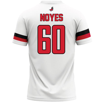 Fairfield - NCAA Men's Lacrosse : Chase Noyes - White Lacrosse Jersey-1