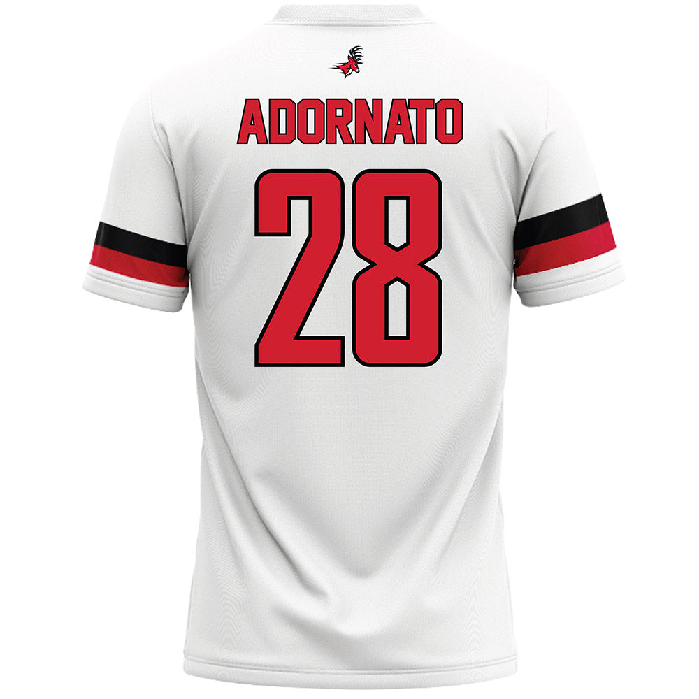 Fairfield - NCAA Men's Lacrosse : Chris Adornato - White Lacrosse Jersey