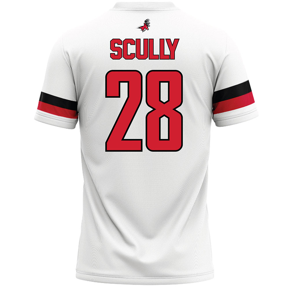 Fairfield - NCAA Men's Lacrosse : Andrew Scully - White Lacrosse Jersey-1