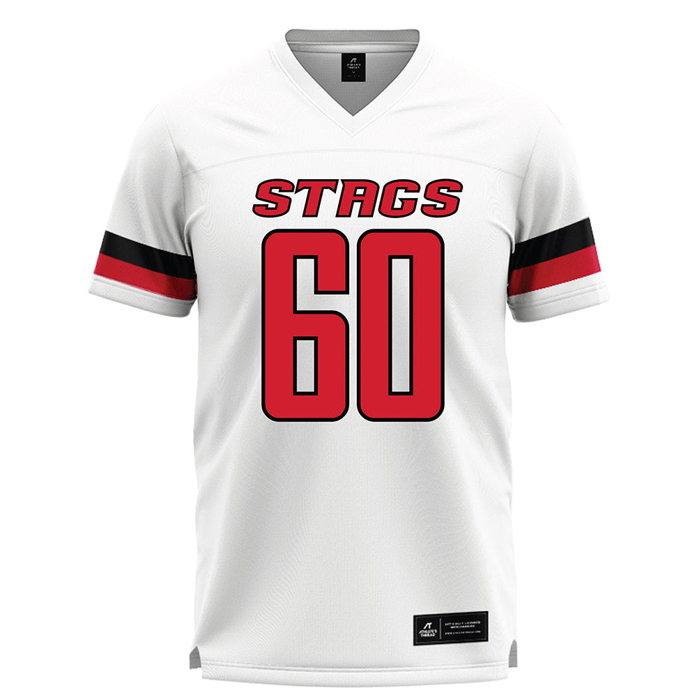 Fairfield - NCAA Men's Lacrosse : Chase Noyes - White Lacrosse Jersey-0