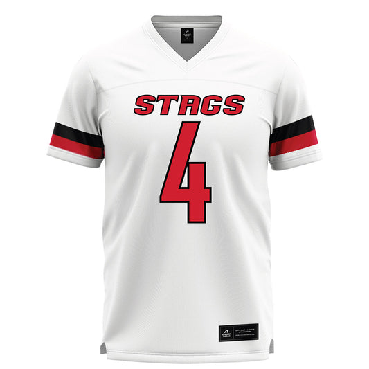 Fairfield - NCAA Men's Lacrosse : Colin Kenney - White Lacrosse Jersey