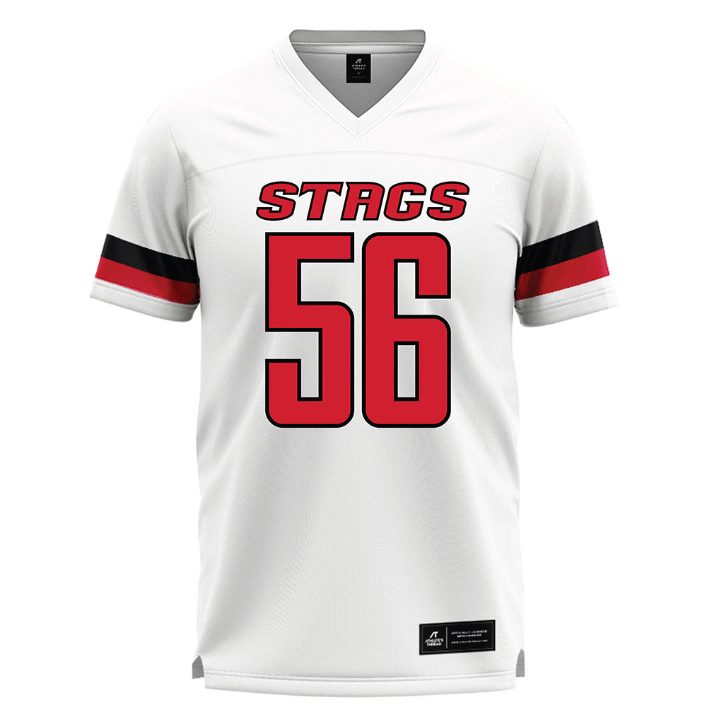 Fairfield - NCAA Men's Lacrosse : Maximilian Murray - White Lacrosse Jersey-0