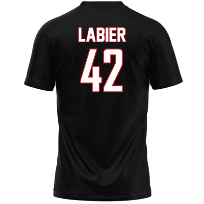 Fairfield - NCAA Women's Lacrosse : Samantha LaBier - Black Lacrosse Jersey-1