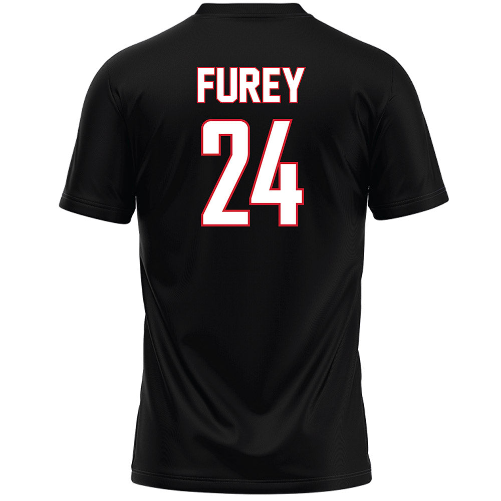 Fairfield - NCAA Women's Lacrosse : Keira Furey - Black Lacrosse Jersey