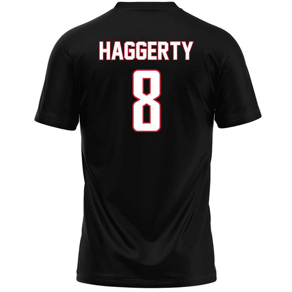 Fairfield - NCAA Women's Lacrosse : Kelly Haggerty - Black Lacrosse Jersey-1